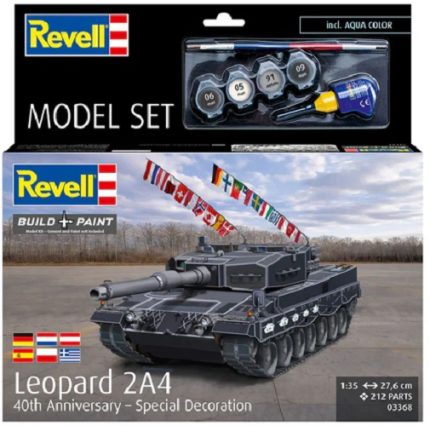 REVELL 63368 LEOPARD 2A4 40TH ANNIVERSARY - SPECIAL DECORATION