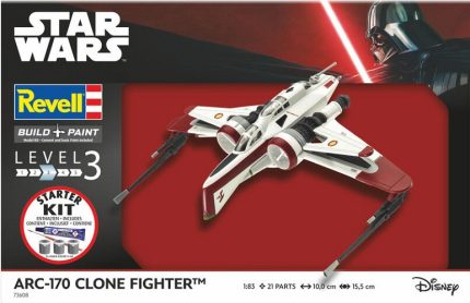 REVELL 73608 STAR WARS ARC-170 CLONE FIGHTER
